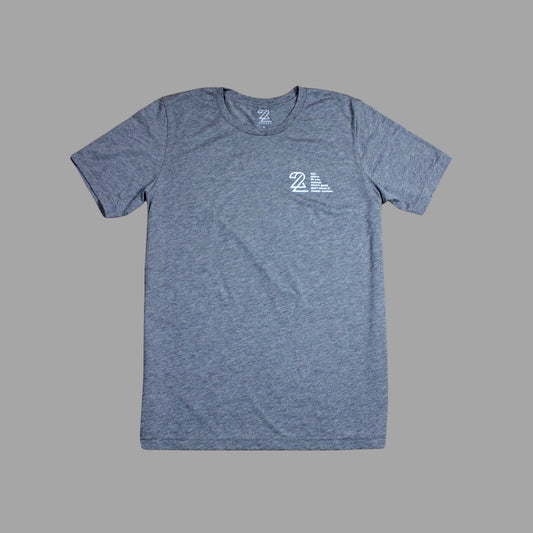 Deuces Triblend Tee (Gray)